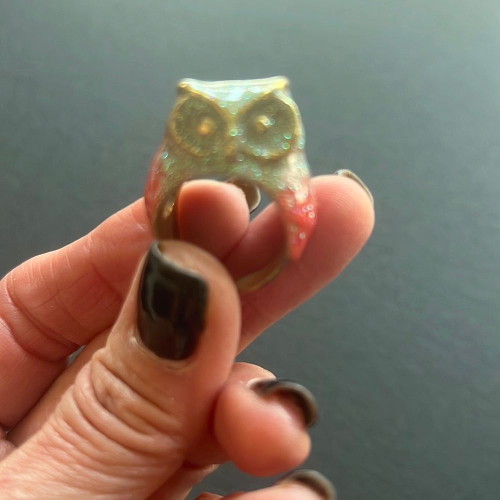 Monvatoo LONDON owl ring!